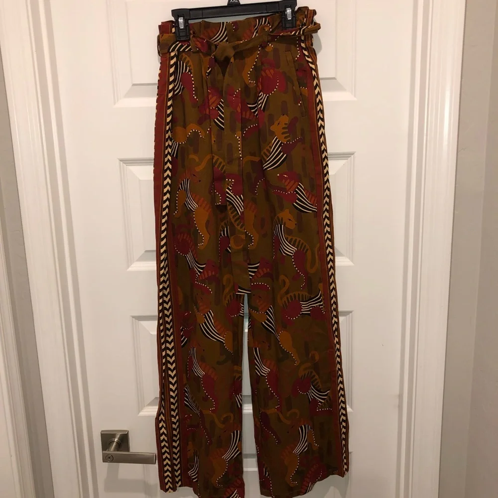 FARM Rio Multicolor Patterned Trousers - Picture 6 of 11